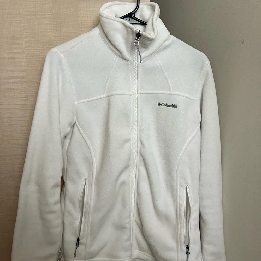 Columbia Women's White Fleece Jacket